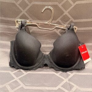 SPANX Elegant Black Lace Bra